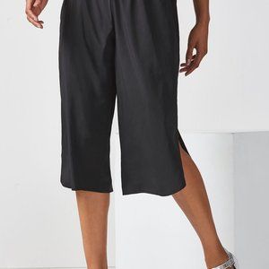 Fabletics Black Kate Culotte  Small